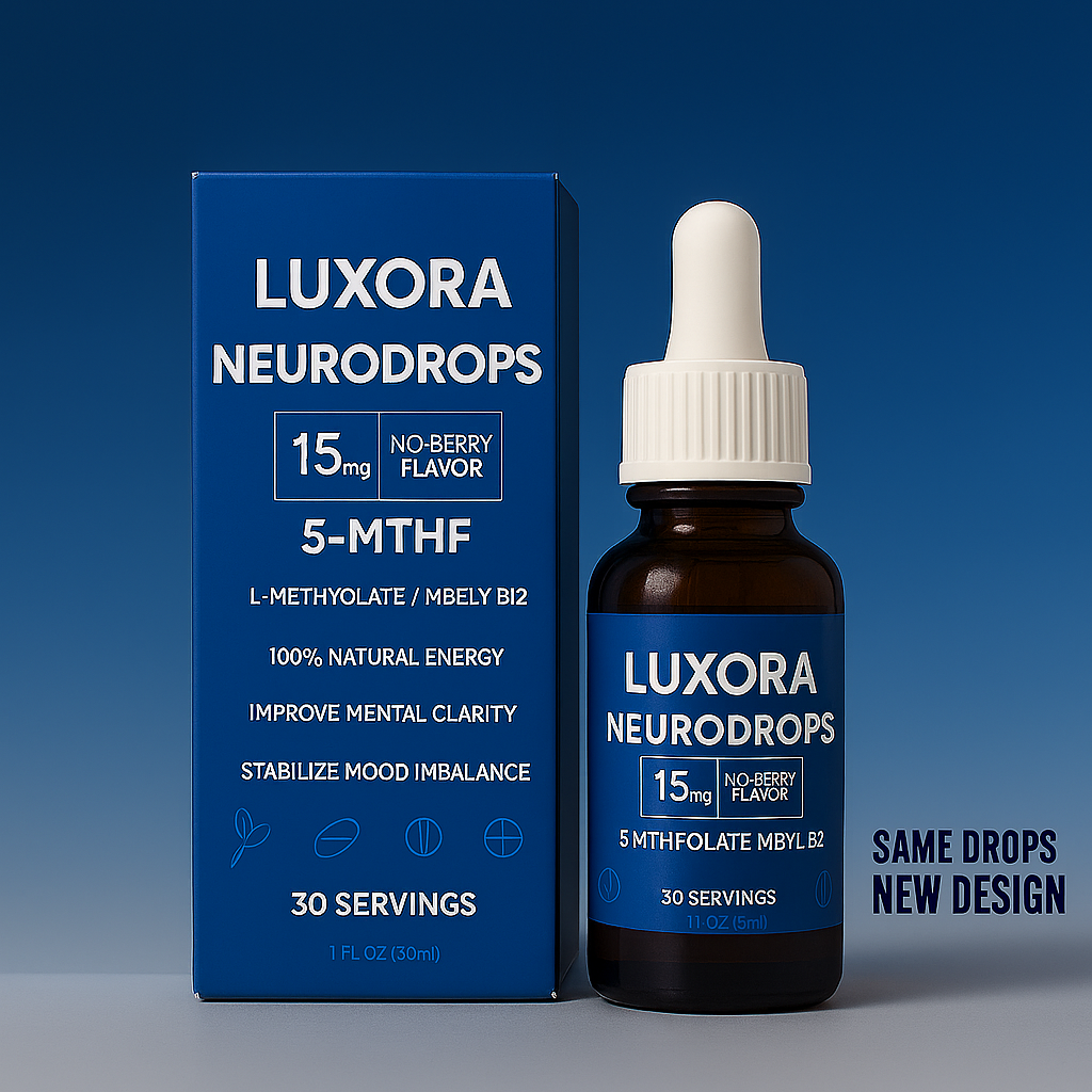 Luxora™ NeuroDrops – Fast-Acting Cognitive Support in Every Drop